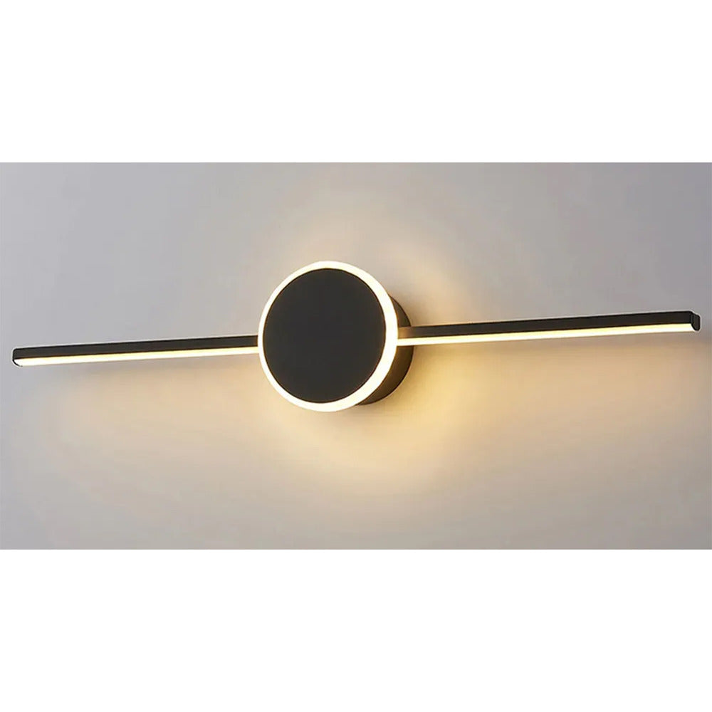 Rea APP849-1W Bathroom Wall Light Black 60 cm
