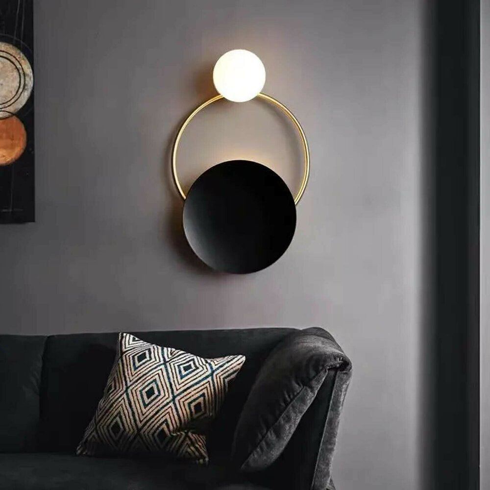 Rea APP923-1W Wall Light Gold - Black