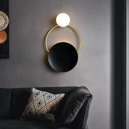 Rea APP923-1W Wall Light Gold - Black