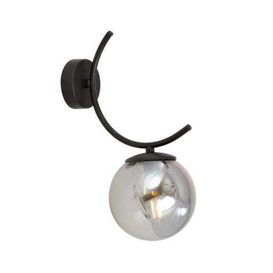 Emibig Boston 1 Wall Lamp Black/Graphite