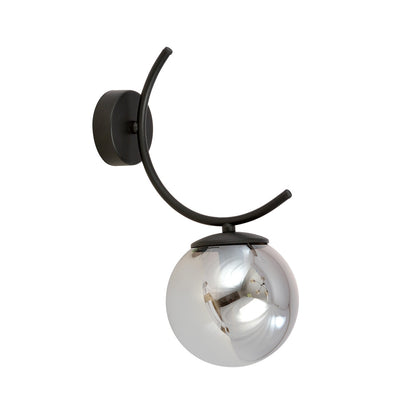 Emibig Boston 1 Wall Lamp Black/Graphite