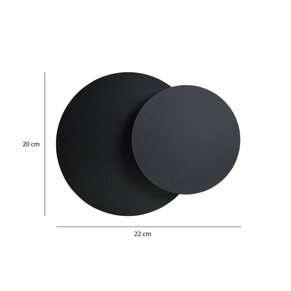 Аплика Emibig Circle 1C черна