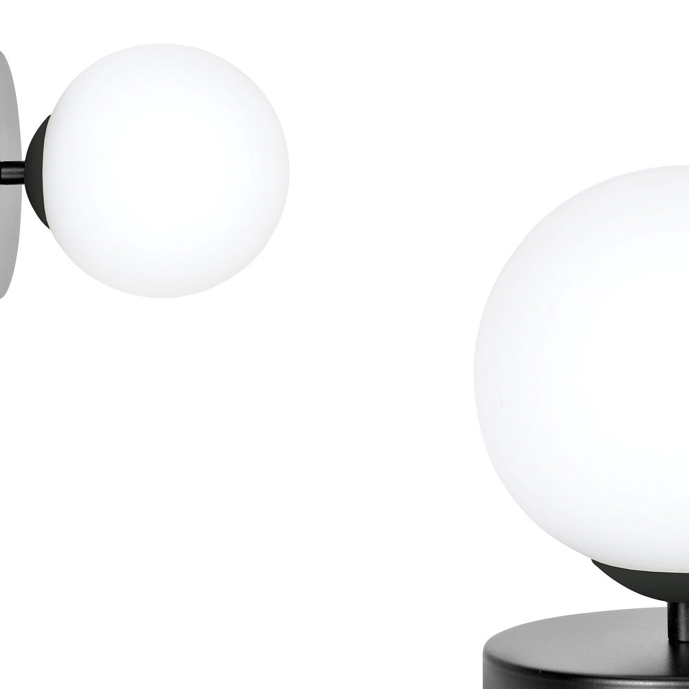 Emibig Halldor 1 Wall Lamp Black/White