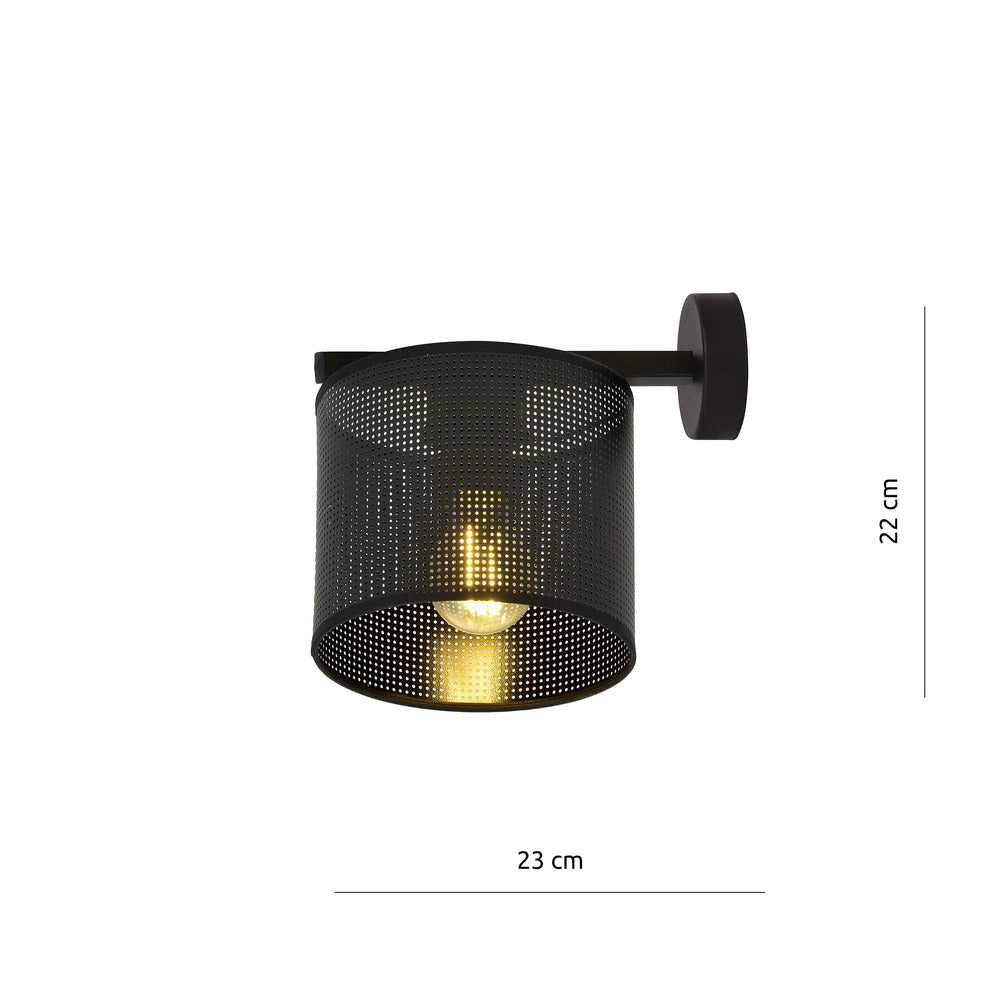 Emibig Jordan 1 Black/Black Wall Lamp