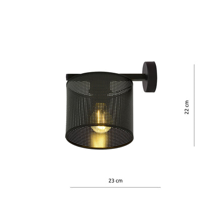 Emibig Jordan 1 Black/Black Wall Lamp