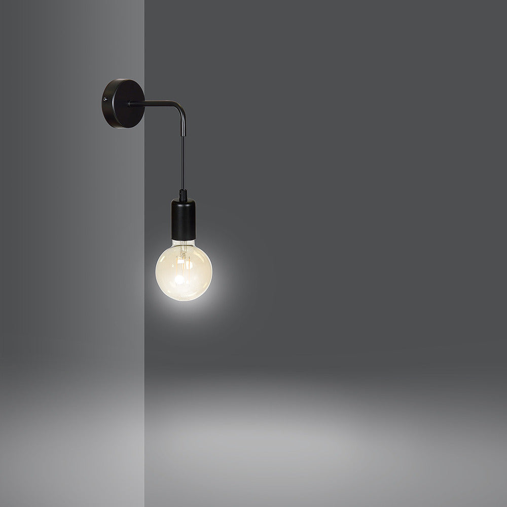 Emibig Multiplo 1 Black Wall Lamp