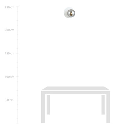 Wall lamp Emibig Oslo K1 white/graphite