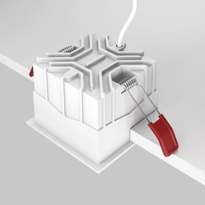 LED аплика Maytoni Alfa бяла DL0430115W4KDSQW