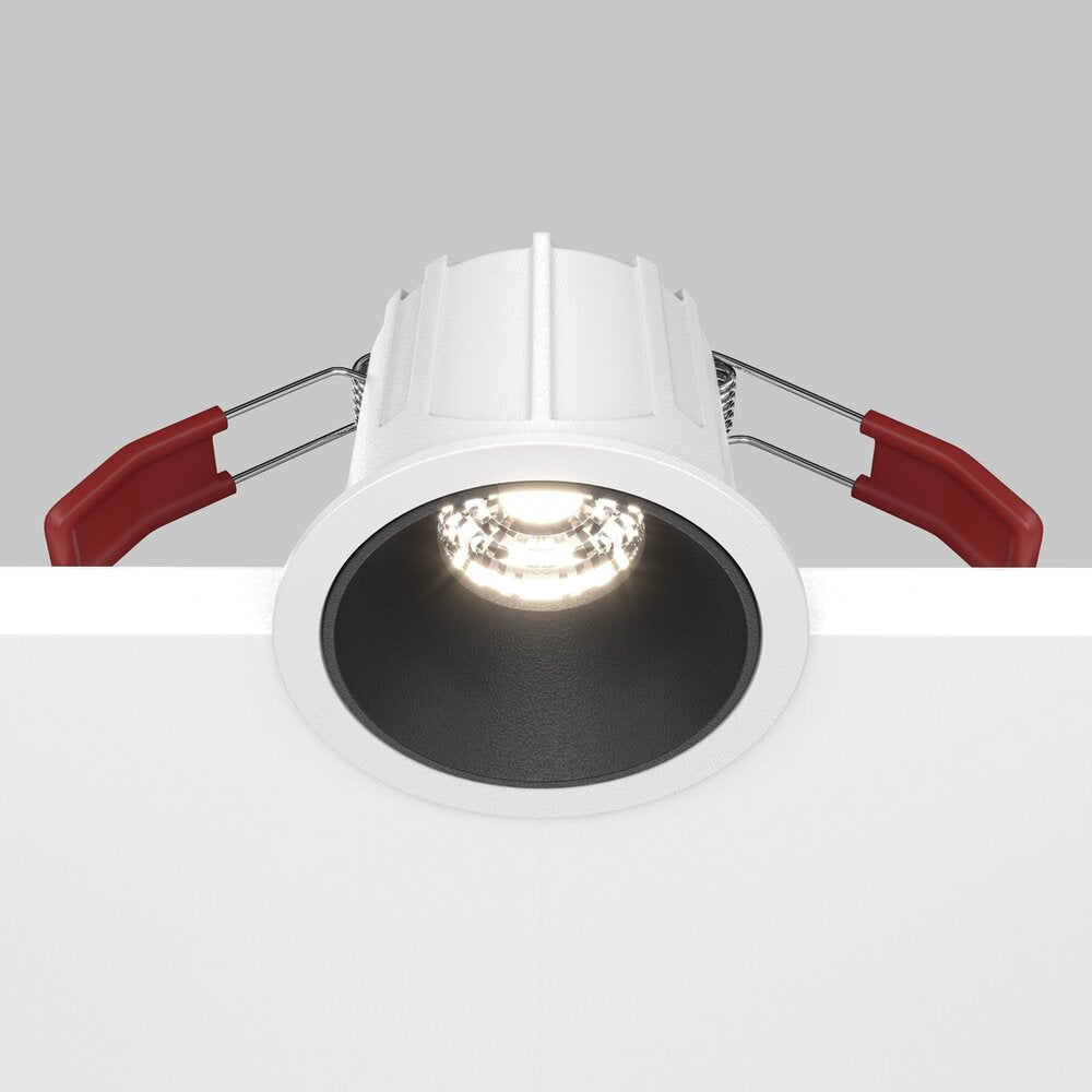 Maytoni Alfa LED White/Black Wall Light DL0430110W4KDRDWB