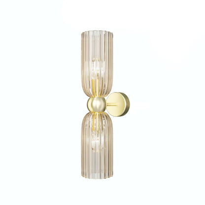 Maytoni Antic Gold/Brown Wall Light 2 Bulbs