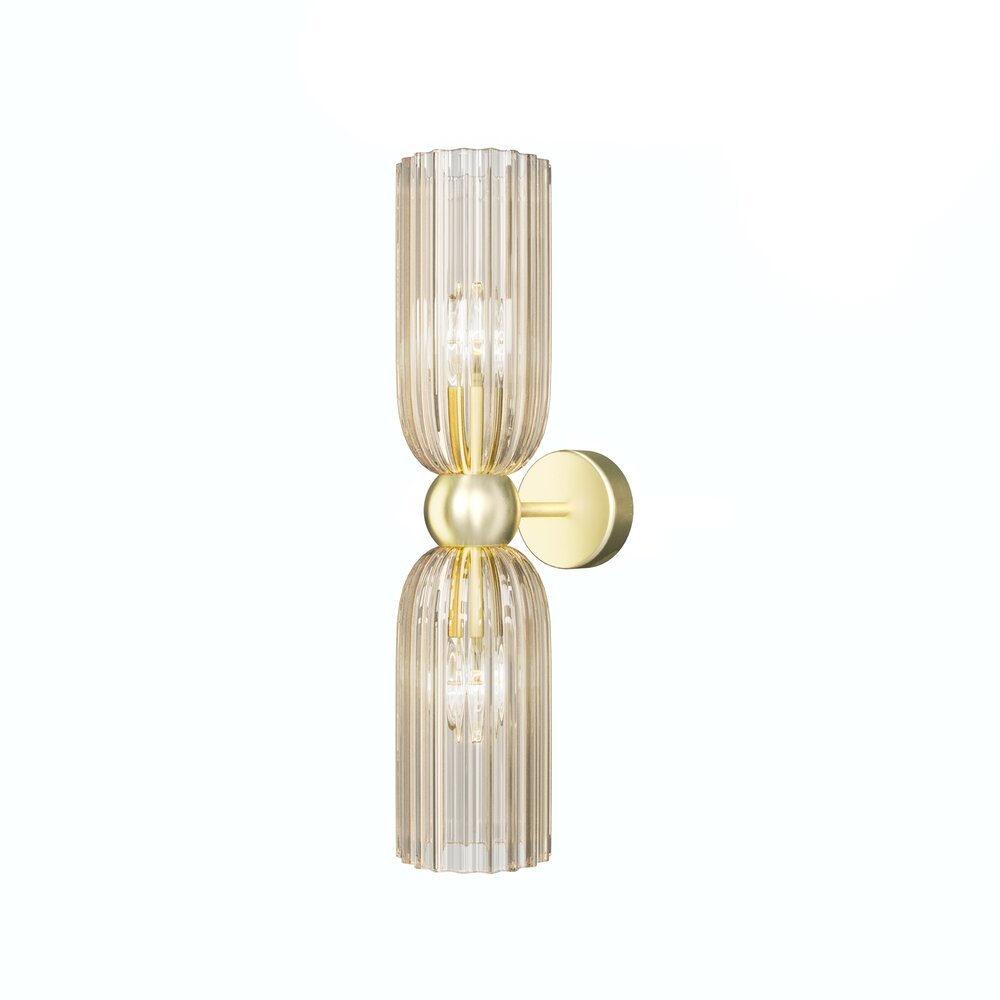 Maytoni Antic Gold/Brown Wall Light 2 Bulbs