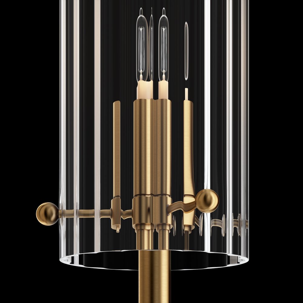 Maytoni Arco Brass Wall Lamp 2 Bulbs MOD223WL02BS1