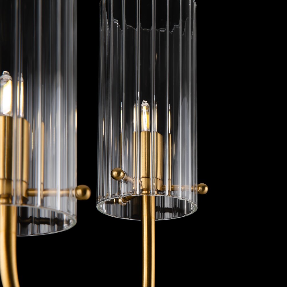 Maytoni Arco Brass Wall Lamp 2 Bulbs MOD223WL02BS1