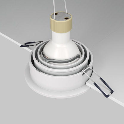 Maytoni Atom White Wall Light 1 Bulb 5.5 x 10.5 cm
