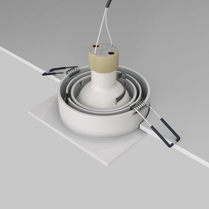 Аплика Maytoni Atom бял 1 брой 5 x 10.5 см
