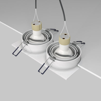 Maytoni Atom White Wall Light 2 Bulbs 4.5 x 12 cm