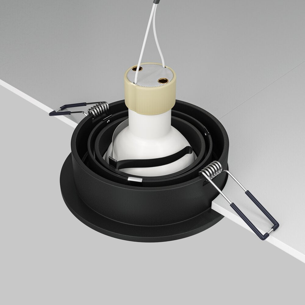Maytoni Atom Black Wall Light 1 Bulb 5.5 x 10.5 cm