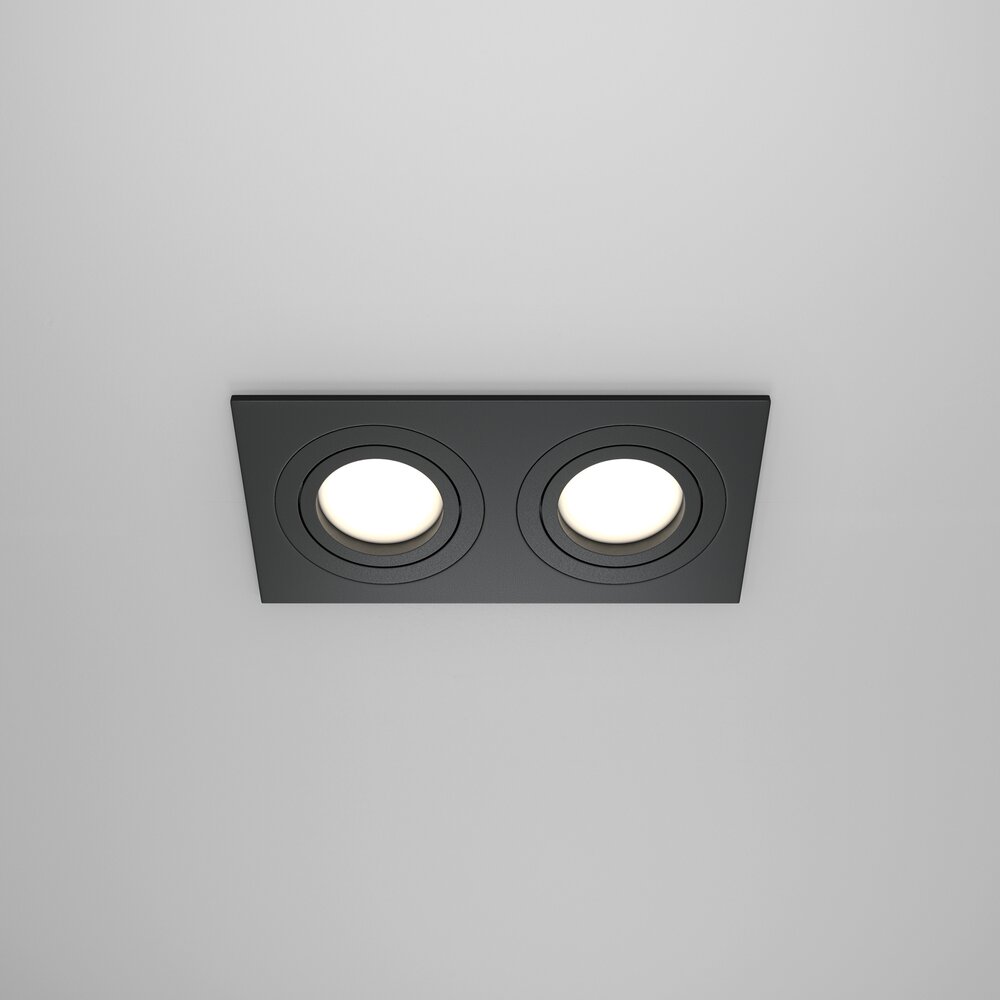 Maytoni Atom Black Wall Light 2 Bulbs