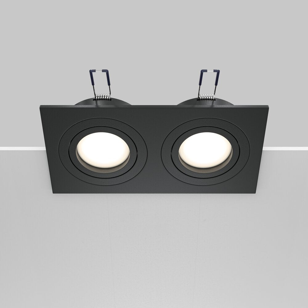 Maytoni Atom Black Wall Light 2 Bulbs
