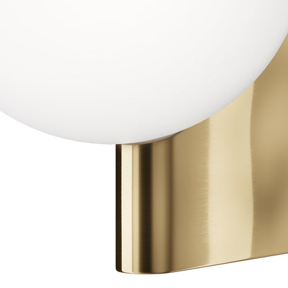 Maytoni Avantgarde Brass/White Wall Light 1 Bulb
