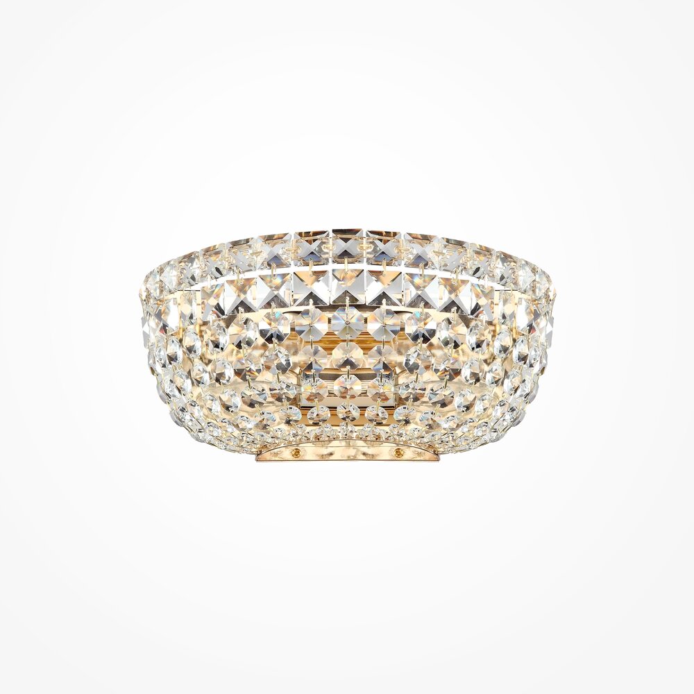 Maytoni Basfor Gold Wall Lamp 2 Bulbs