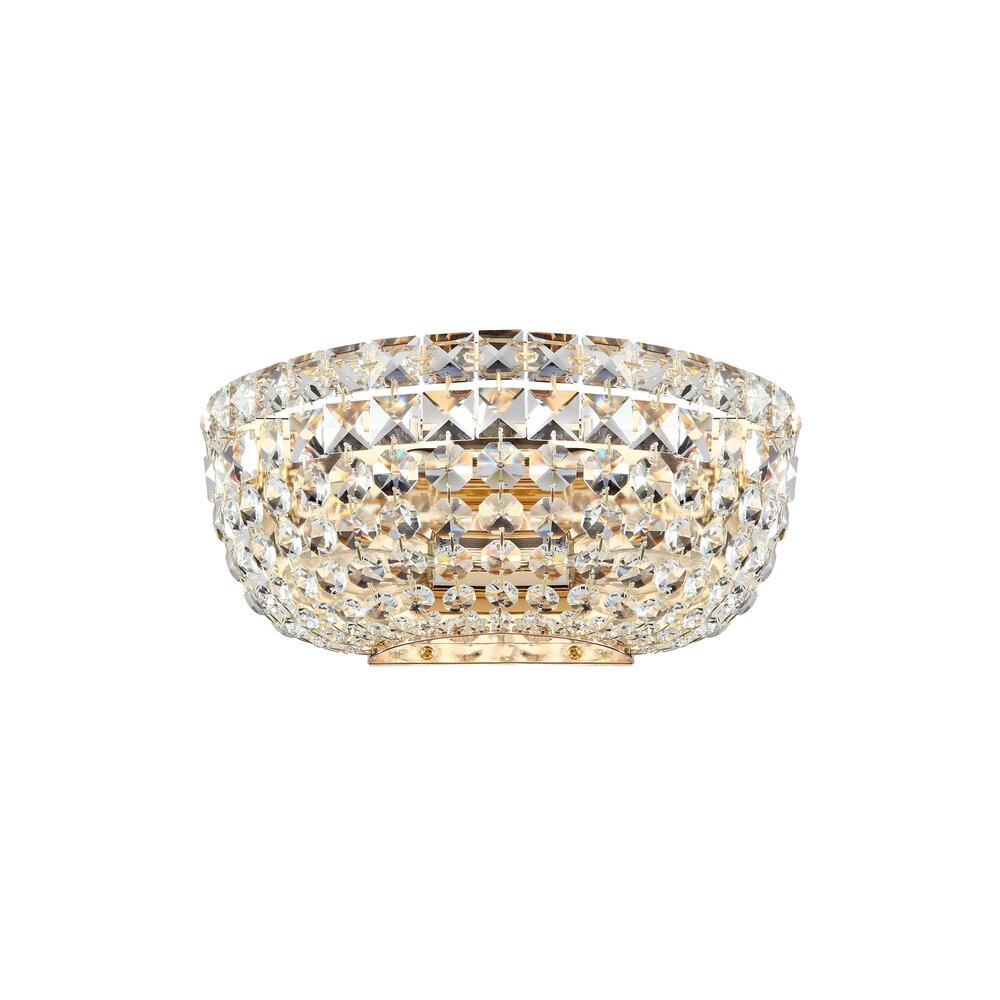 Maytoni Basfor Gold Wall Lamp 2 Bulbs