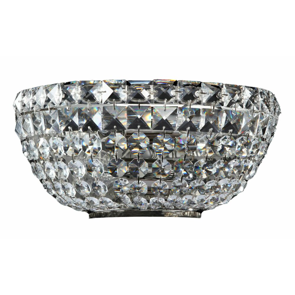 Maytoni Basfor Nickel Wall Lamp 2 Bulbs