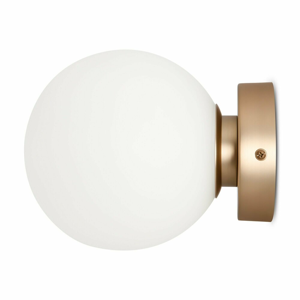 Wall Lamp Maytoni Basic Gold/White 1 Bulb MOD321WL01G1