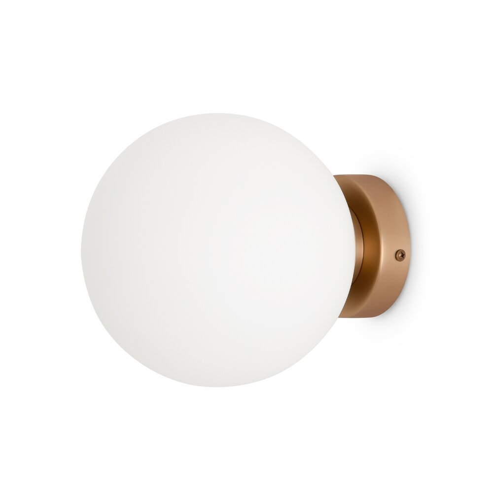 Wall Lamp Maytoni Basic Gold/White 1 Bulb MOD321WL01G2