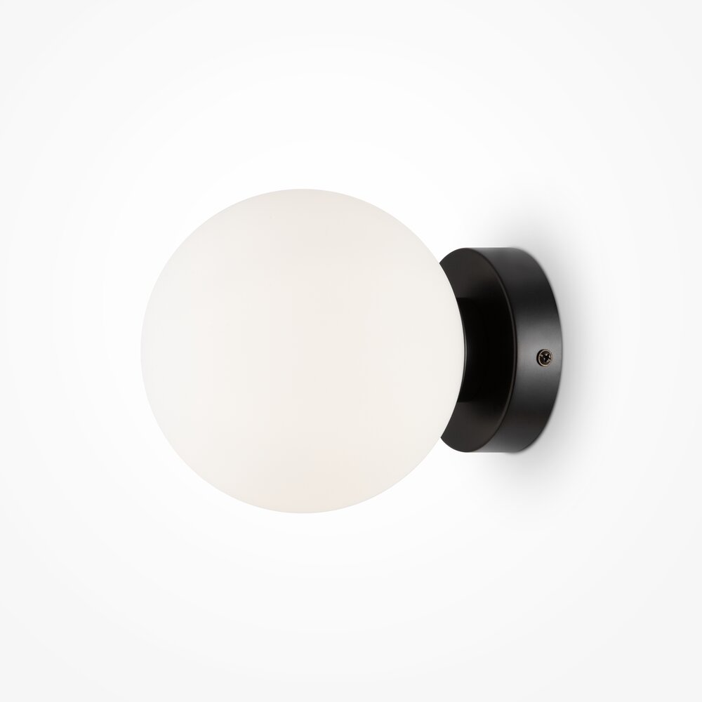 Maytoni Basic Form Black/White Wall Light 1 Bulb 35.5 x 22 cm