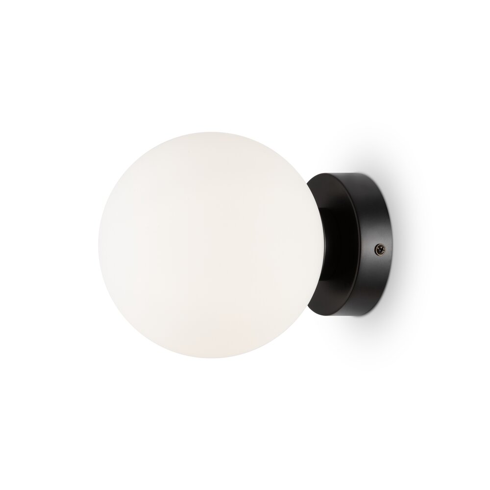 Maytoni Basic Form Black/White Wall Light 1 Bulb 35.5 x 22 cm