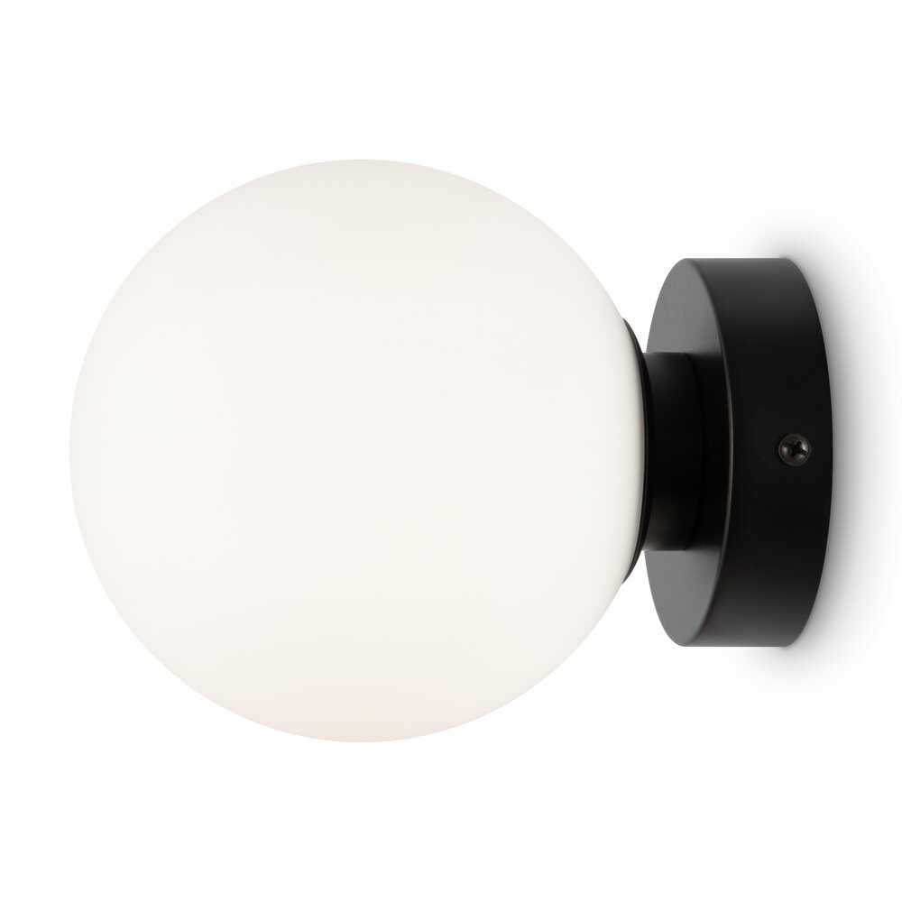 Maytoni Basic Form Black/White Wall Light 1 Bulb 35.5 x 22 cm