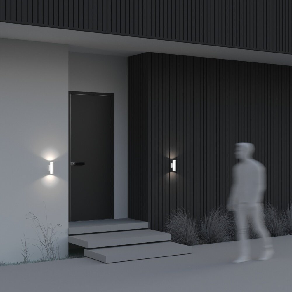Maytoni Bowery White Wall Light 2 Bulbs