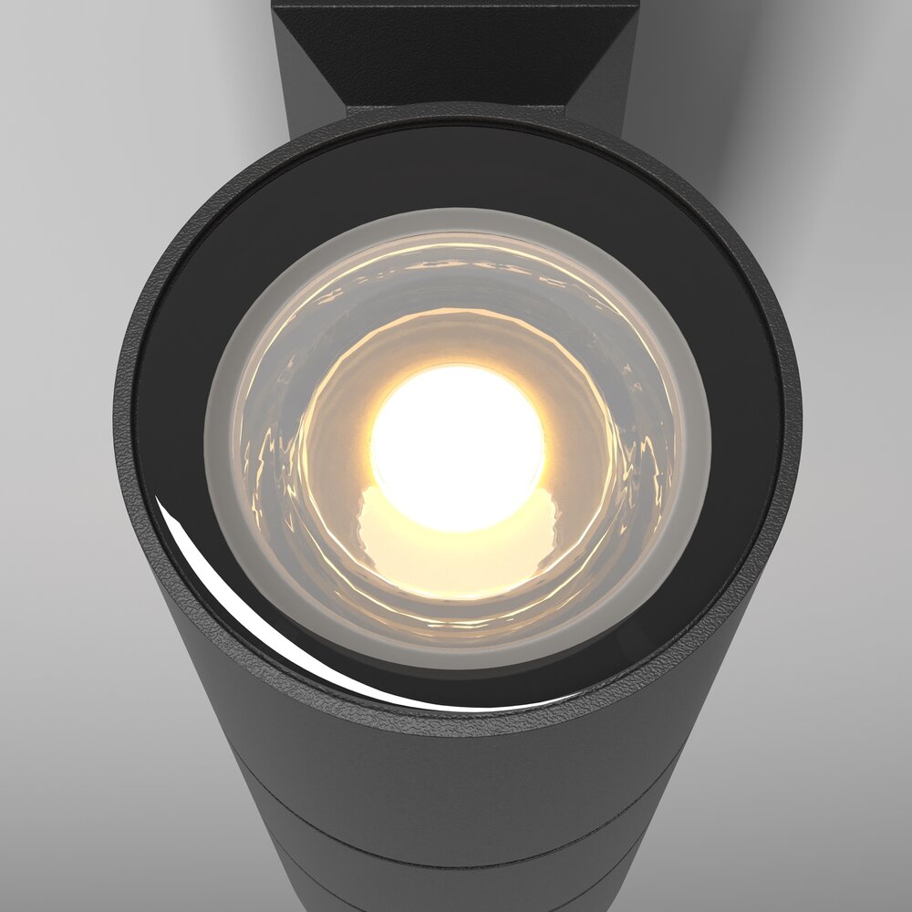 Maytoni Bowery Black Wall Light 2 Bulbs