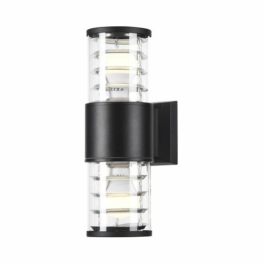 Maytoni Bronx Black Wall Light 2 Bulbs