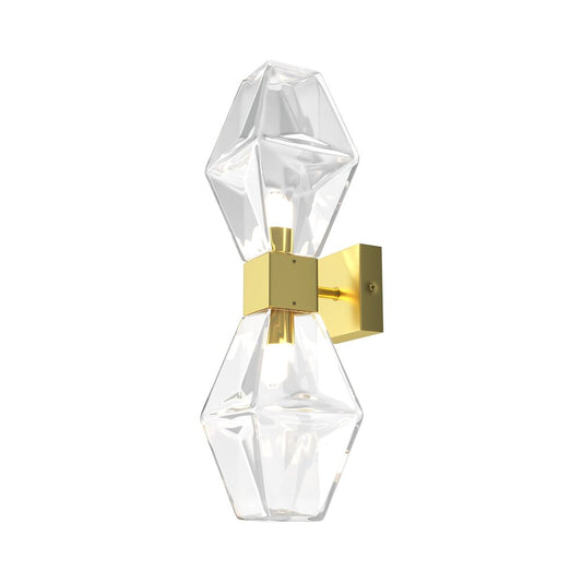 Maytoni Coctail Time Gold/Clear Wall Light 2 Bulbs