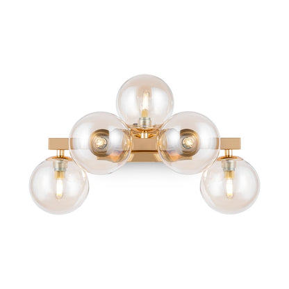 Maytoni Dallas Wall Light Gold/Yellow 5 Bulbs