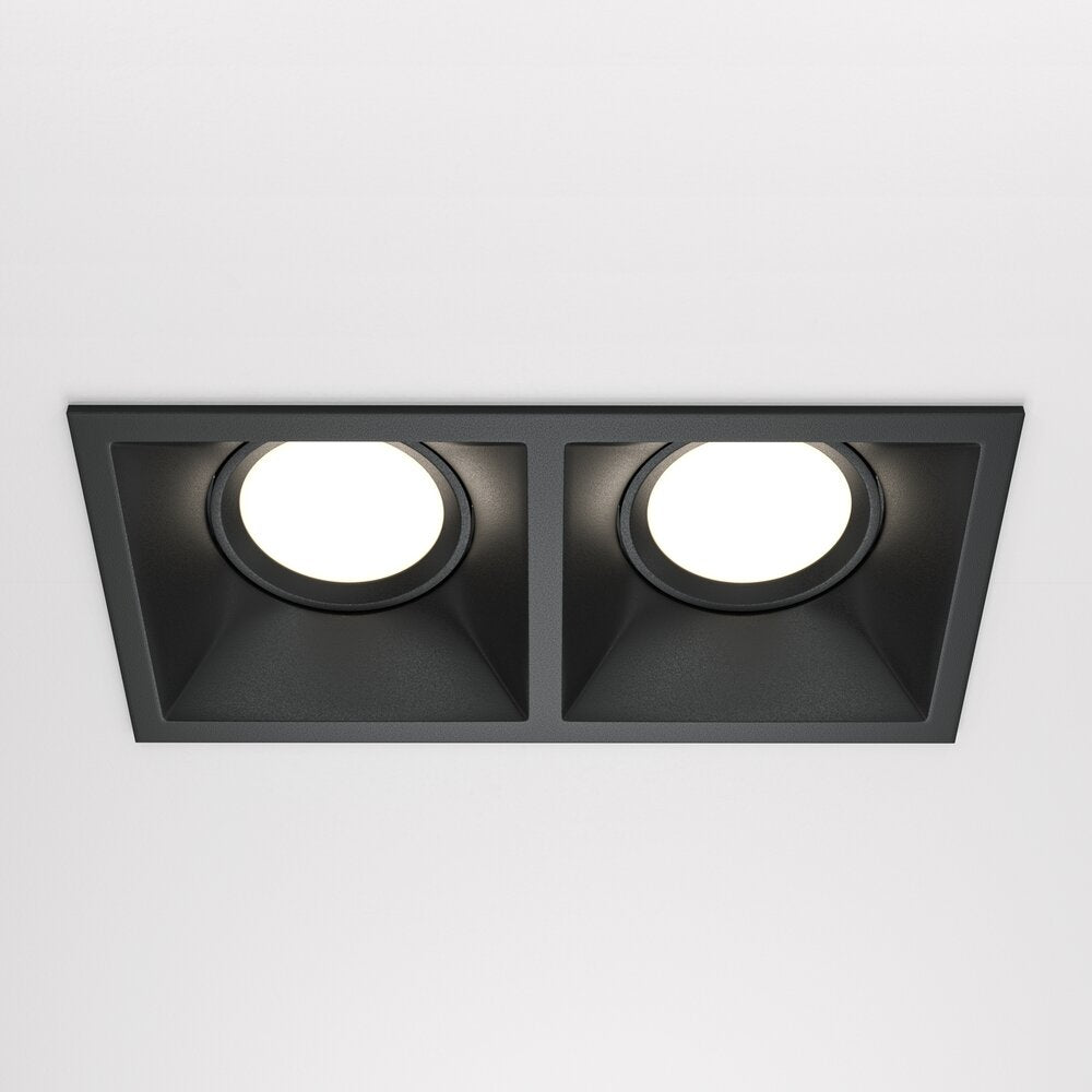 Maytoni Dot Black Wall Light 2 Bulbs