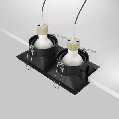 Maytoni Dot Black Wall Light 2 Bulbs