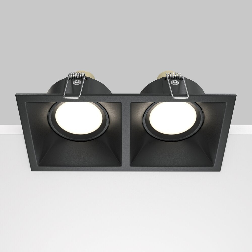 Maytoni Dot Black Wall Light 2 Bulbs