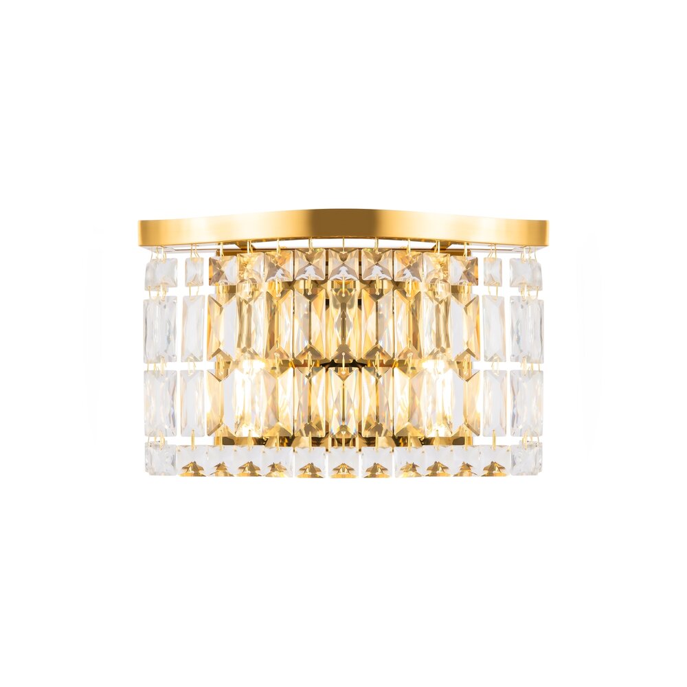 Maytoni Dune Gold Wall Light 2 Bulbs