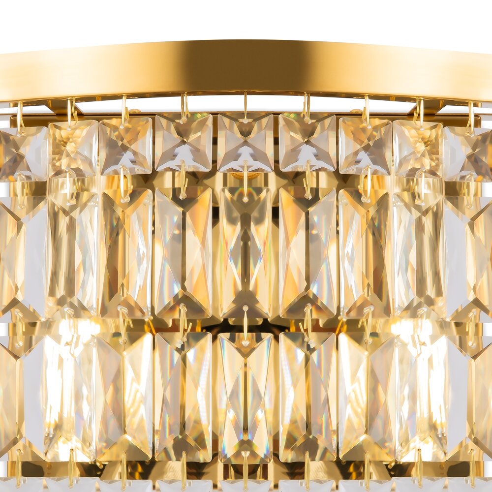 Maytoni Dune Gold Wall Light 2 Bulbs