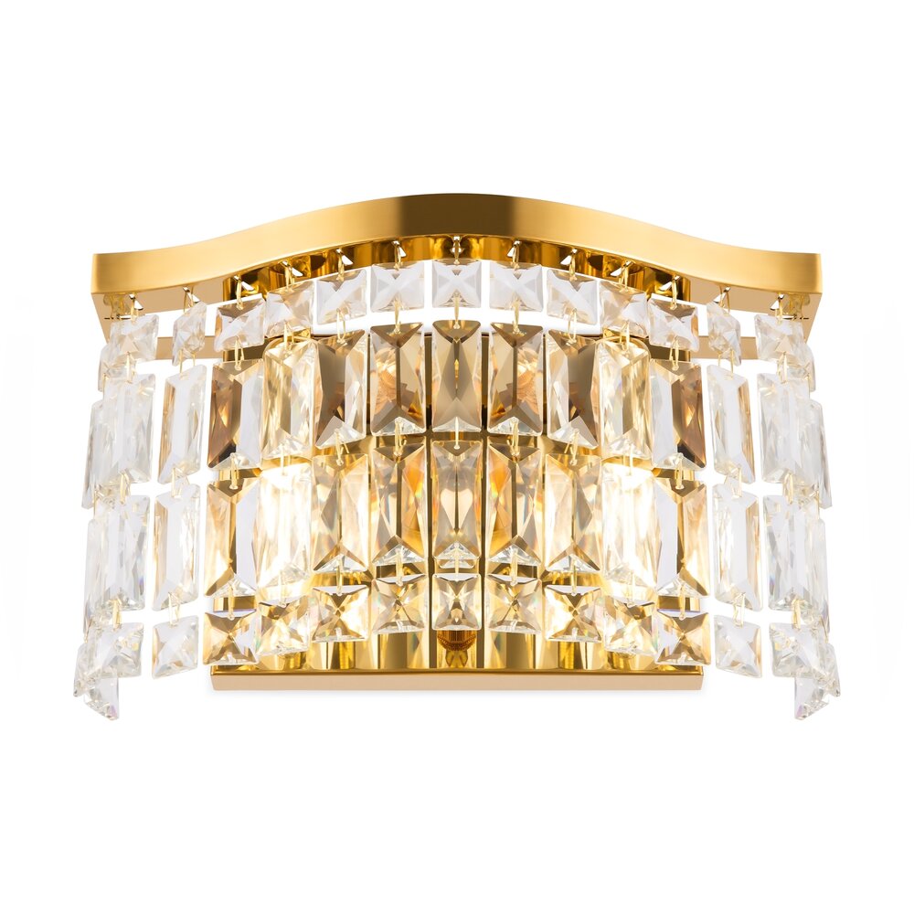 Maytoni Dune Gold Wall Light 2 Bulbs