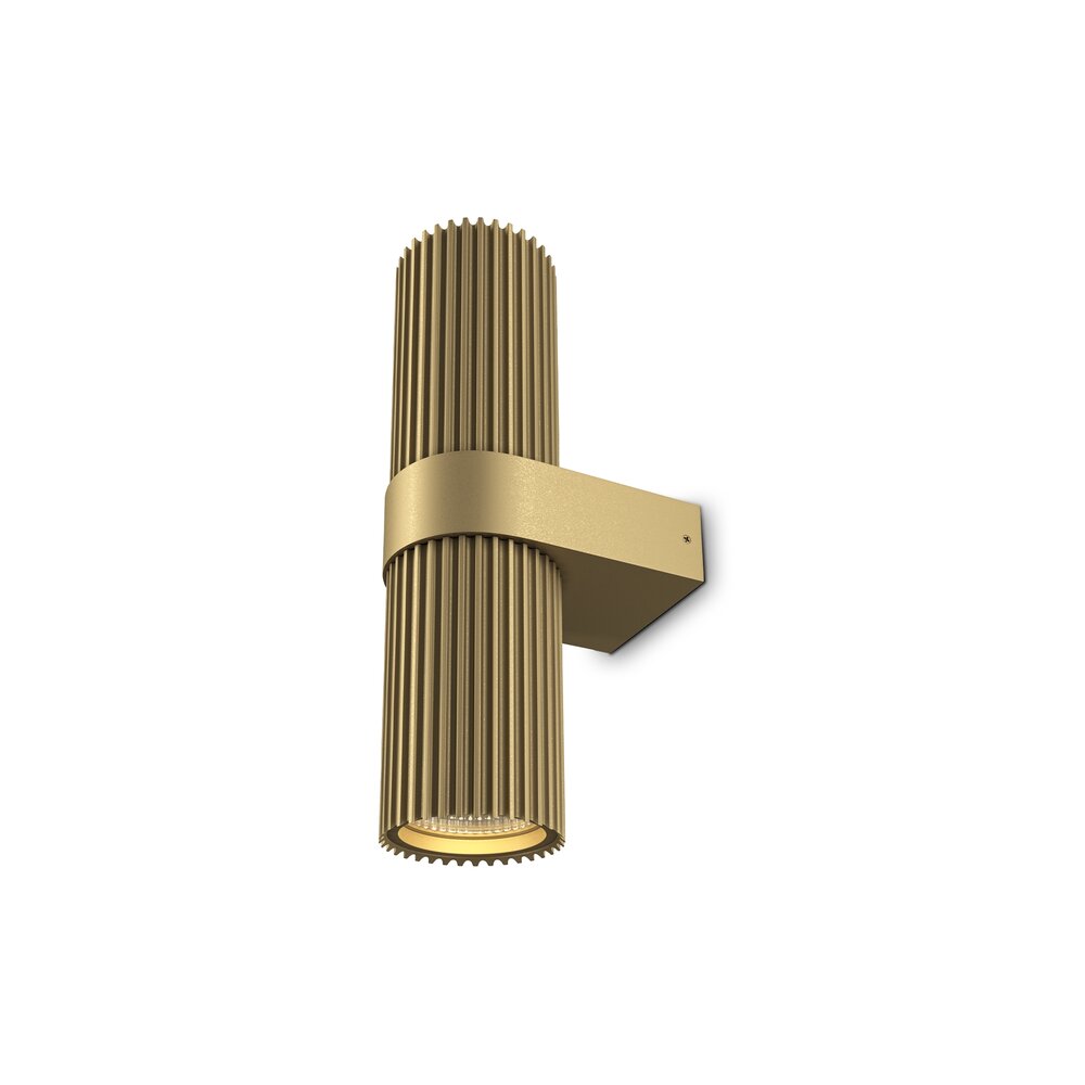 Maytoni Dynamics Gold/White Wall Light 2 Bulbs