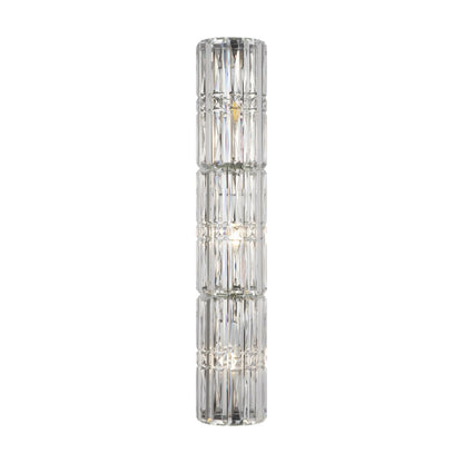 Maytoni Facet Chrome/Transparent Wall Light 3 Bulbs
