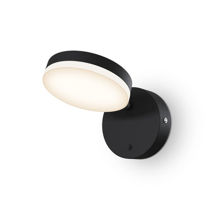 Maytoni Fad Black/Black LED Wall Light 12.5 x 15 cm