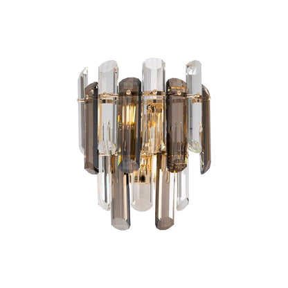 Maytoni Flare Gold/Transparent Wall Light 2 Bulbs