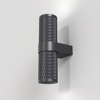 Maytoni Focus Design Black Wall Light 2 Bulbs
