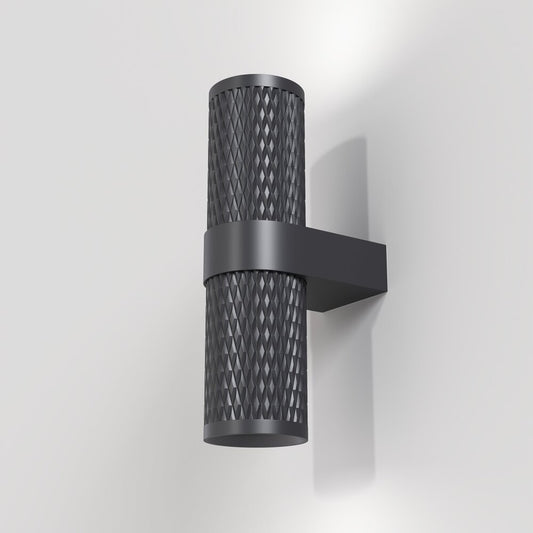 Maytoni Focus Design Black Wall Light 2 Bulbs