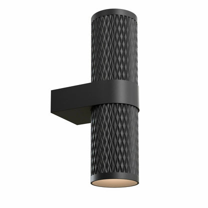 Maytoni Focus Design Black Wall Light 2 Bulbs